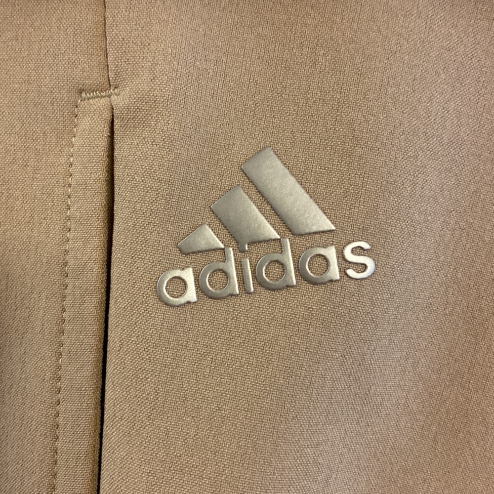 FOR CHERYL R - Adidas 3-Stripe Khaki Golf Pant Sz 40 x 30